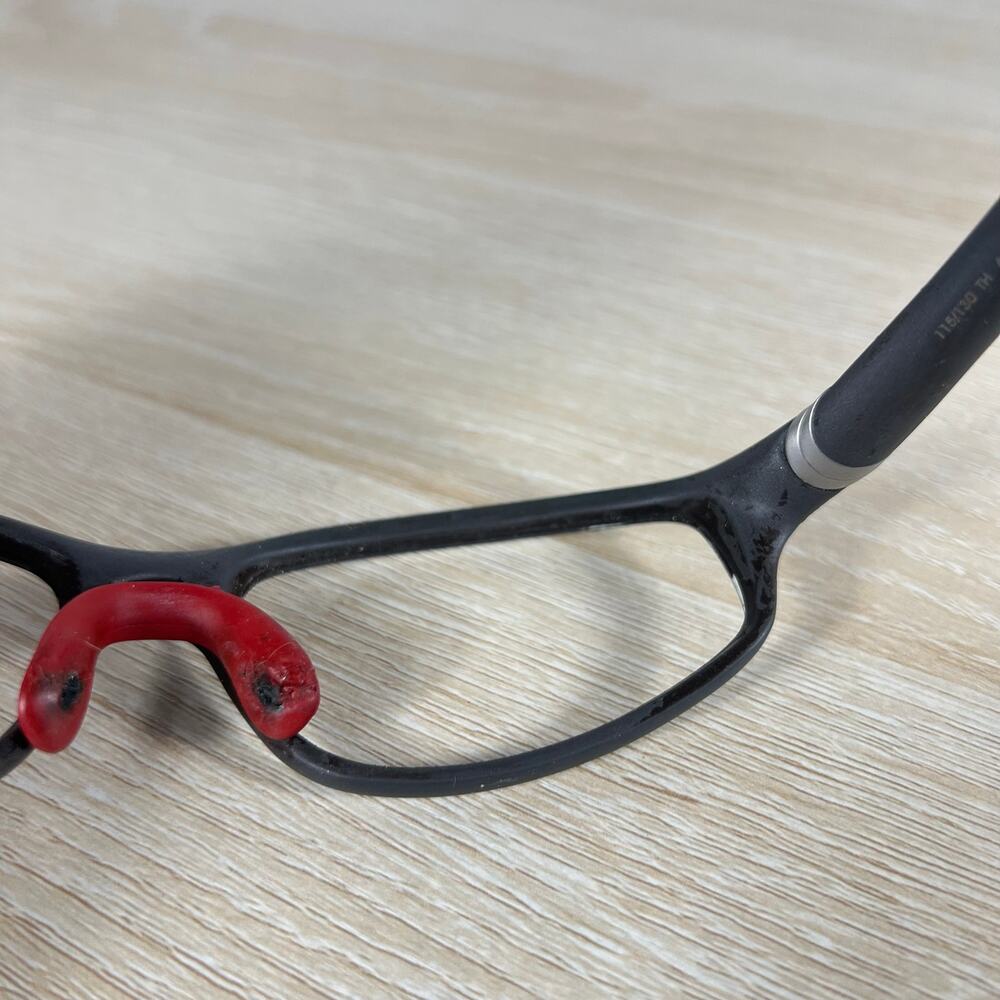 Tag Heuer 115/130 TH 6002 902 Sunglasses Sports Frames Only Gray Red 61-18 - Picture 15 of 16